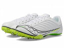 送料無料 サッカニー Saucony メンズ 男性用 シューズ 靴 スニーカー 運動靴 Spitfire 5 - White/Slime