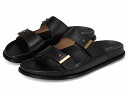 送料無料 コールハーン Cole Haan レディース 女性用 シューズ 靴 サンダル Marisol Footbed Sandals - Black Leat...