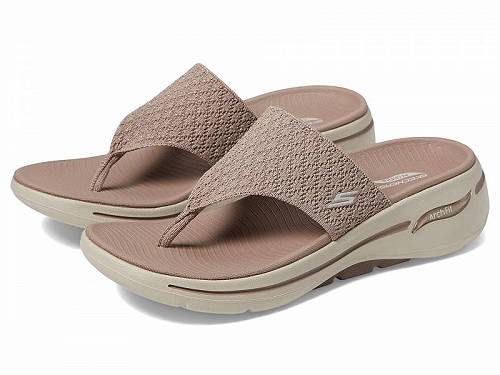 送料無料 スケッチャーズ SKECHERS Performance レディース 女性用 シューズ 靴 スリッパ Go Walk Arch Fit Sandal - Taupe