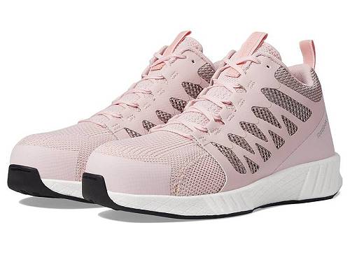 送料無料 リーボック Reebok Work レディース 女性用 シューズ 靴 スニーカー 運動靴 Fusion Flexweave(TM) Work EH Comp Toe Mid-Cut - Pink