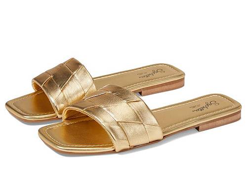 送料無料 セイシェルズ Seychelles レディース 女性用 シューズ 靴 サンダル Portland - Gold Metallic Leather