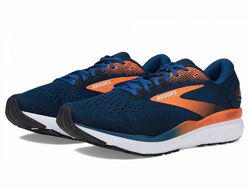 送料無料 ブルックス Brooks メンズ 男性用 シューズ 靴 スニーカー 運動靴 Ghost 16 - Blue Opal/Black/Nasturtium