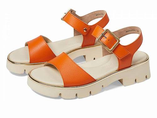 送料無料 ポールグリーン Paul Green レディース 女性用 シューズ 靴 サンダル Toby Sandal - Papaya Grained