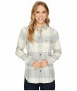 フェールラーベン 送料無料 フェールラーベン Fjallraven レディース 女性用 ファッション ボタンシャツ Canada Shirt - Fog/Chalk White