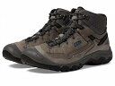 送料無料 キーン Keen メンズ 男性用 シューズ 靴 ブーツ ハイキング トレッキング Targhee IV Mid WP - Steel Grey/Coronet Blue(4)