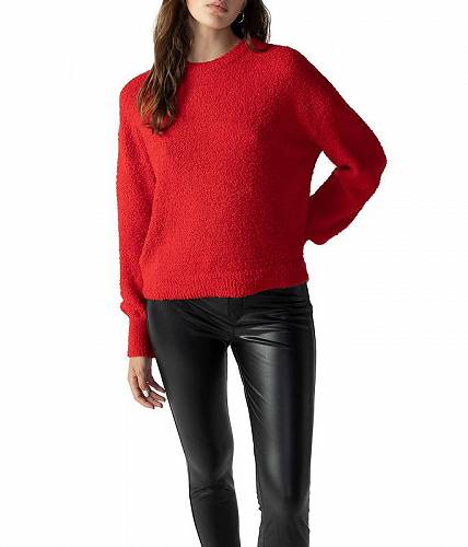 送料無料 サンクチュアリ Sanctuary レディース 女性用 ファッション セーター Plush Volume Sleeve Sweater - Rouge
