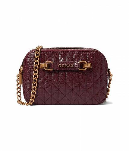  QX GUESS fB[X p obO  obNpbN bN Aveta Camera Bag - Merlot