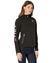  AAg Ariat fB[X p t@bV AE^[ WPbg R[g WPbg Classic Team Softshell Mexico Jacket - Black