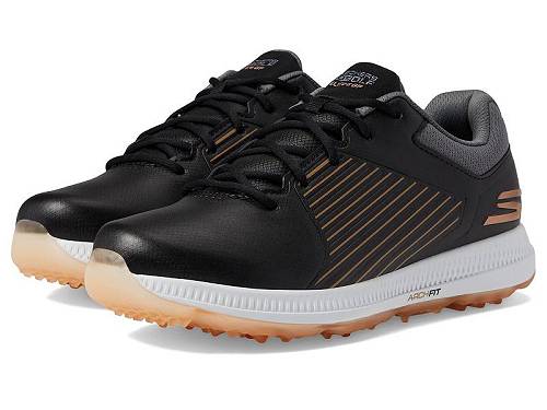 送料無料 Skechers GO GOLF レディース 女性用 シューズ 靴 スニーカー 運動靴 Go Golf Elite 5-GF - Black/Rose Gold