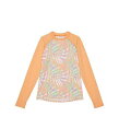  RrA Columbia Kids LbY qp X|[cEAEghApi LbY qp bVK[h XCVc Sandy Shores(TM) Printed Long Sleeve Sunguard (Little Kids/Big Kids) - Peach Dye Palms/Peach