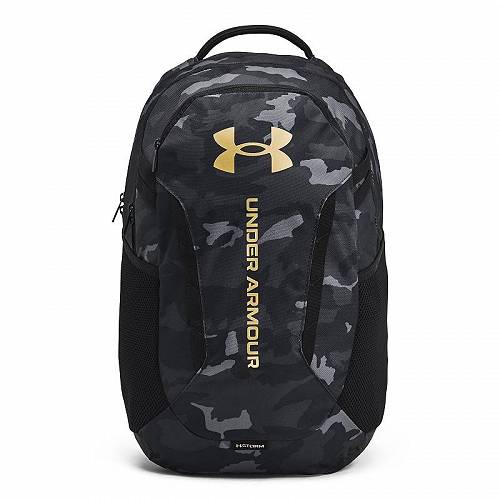 送料無料 アンダーアーマー Under Armour バッグ 鞄 バックパック リュック Hustle 6.0 Backpack - Black/Black/Metallic Gold