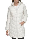  JoNC Calvin Klein fB[X p t@bV AE^[ WPbg R[g _EEEC^[R[g Chevron Walker Puffer - Silver Smoke