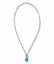 ̵ ɥ饹å Kendra Scott ǥ  奨꡼  ͥå쥹 Daphne Link And Chain Necklace - Silver Variegated Turquoise Magnesite