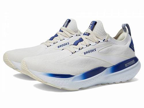 送料無料 ブルックス Brooks メンズ 男性用 シューズ 靴 スニーカー 運動靴 Glycerin Stealthfit 21 - White/Marshmallow/Blue