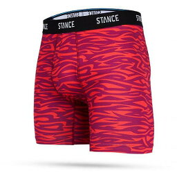 送料無料 スタンス Stance メンズ 男性用 ファッション 下着 Sashas Boxer Brief - Red