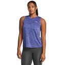 送料無料 アンダーアーマー Under Armour レディース 女性用 ファッション アクティブシャツ Tech Tank Twist - Starlight/Celeste/Celeste