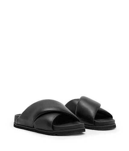 送料無料 AllSaints レディース 女性用 シューズ 靴 サンダル Saki Sandals - Black