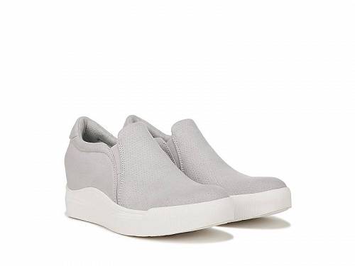 送料無料 ドクターショール Dr. Scholl&#039;s レディース 女性用 シューズ 靴 スニーカー 運動靴 Time Off Wedge Sneaker - Grey Microfiber Perf