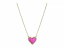 送料無料 ケンドラスコット Kendra Scott レディース 女性用 ジュエリー 宝飾品 ネックレス Ari Heart Short Pendant Necklace - Gold Magenta Magnesite