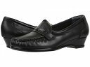 送料無料 サス SAS レディース 女性用 シューズ 靴 ローファー ボートシューズ Easier Slip On Loafer - Black