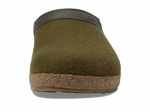 送料無料 ハフリンガー Haflinger シューズ 靴 スリッパ GZL - Olive Green 2