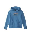 送料無料 ルーカ RVCA Kids 男の子用 ファッション 子供服 パーカー スウェット Food Chain Hoodie (Big Kids) - Cool Blue