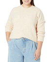 送料無料 Madewell レディース 女性用 ファッション セーター Plus Kiawah Cable Crew - Heather Powder