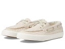 送料無料 スペリー Sperry メンズ 男性用 シューズ 靴 ボートシューズ Bahama II - White