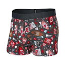 送料無料 サックスアンダーウエアー SAXX UNDERWEAR メンズ 男性用 ファッション 下着 Droptemp Cooling Cotton Trunks Fly - No Tell Motel/Graphite