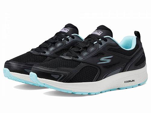 送料無料 スケッチャーズ SKECHERS レディース 女性用 シューズ 靴 スニーカー 運動靴 Consistent - Black/Aqua