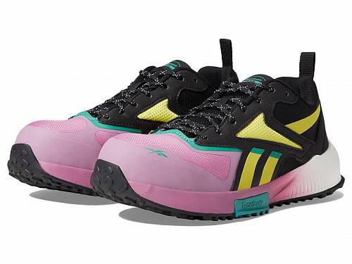 送料無料 リーボック Reebok Work レディース 女性用 シューズ 靴 スニーカー 運動靴 Lavante Trail 2 Work EH Comp Toe - Black/Yellow/Pink