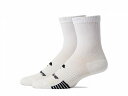  ubNX Brooks t@bV \bNX C Ghost Lite Crew Socks 2-Pack - White