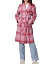  Avec Les Filles fB[X p t@bV AE^[ WPbg R[g E[Es[R[g Donegal Tweed Wrap Coat - Pink Multi