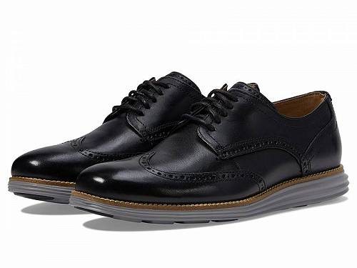 送料無料 コールハーン Cole Haan メンズ 男性用 シューズ 靴 オックスフォード 紳士靴 通勤靴 Originalgrand Shortwing Oxford - Black Leather/Ironstone