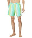  oC[hEoCY Vineyard Vines Y jp X|[cEAEghApi  7&quot; Printed Chappy Trunks - Warf Chappy Stripe Wild Lime