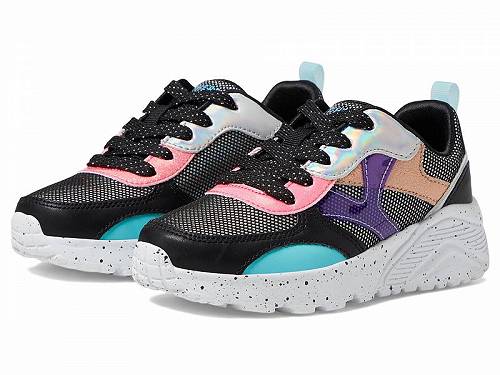 送料無料 スケッチャーズ SKECHERS KIDS 女の子用 キッズシューズ 子供靴 スニーカー 運動靴 Uno Lite - Meshed Up 310395L (Little Kid/Big Kid) - Black/Multi