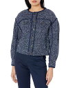  WA Joie fB[X p t@bV AE^[ WPbg R[g WPbg Malet Jacket - Midnight Navy Multi