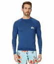  NCbNVo[ Quiksilver Y jp X|[cEAEghApi  bVK[h XCVc Everyday UPF50 Long Sleeve Rashguard - Monaco Blue Heather