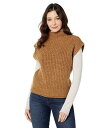 送料無料 Madewell レディース 女性用 ファッション セーター Sicily Vest - Heather Toffee