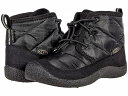 送料無料 キーン Keen Kids キッズ 子供用 キッズシューズ 子供靴 ブーツ スノーブーツ Howser II Chukka WP (Little Kid/Big Kid) - Black/Black