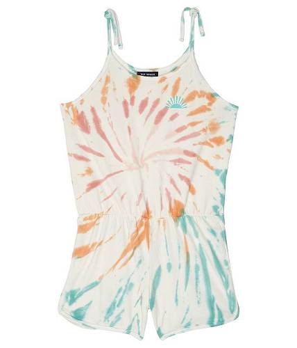 送料無料 Tiny Whales 女の子用 ファッション 子供服 ベビー服 赤ちゃん ロンパース Painted Desert Romper (Toddler/Little Kids/Big Kids) - Multi Tie-Dye