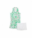 送料無料 リリーピューリッツァー Lilly Pulitzer Kids 女の子用 ファッション 子供服 ドレス Mini Dania Dress Upf 50+ (Toddler/Little Kids/Big Kids) - Spearmint Blossom Views