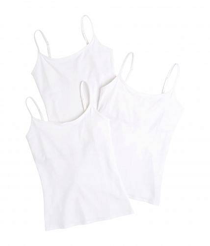 送料無料 パクト PACT レディース 女性用 ファッション 下着 キャミソール Organic Cotton Shelf Bra Camisole 3-Pack - White