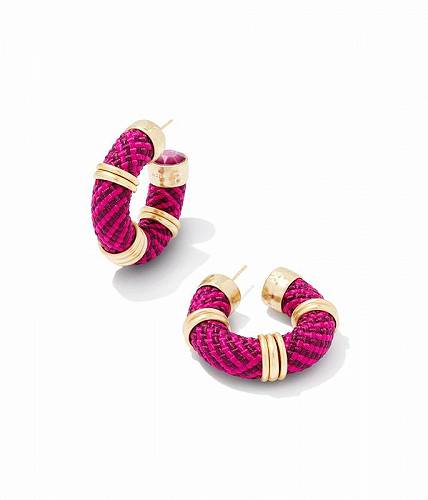 楽天グッズ×グッズ送料無料 ケンドラスコット Kendra Scott レディース 女性用 ジュエリー 宝飾品 イヤリング Maya Hoop Earrings - Gold Orchid Mix