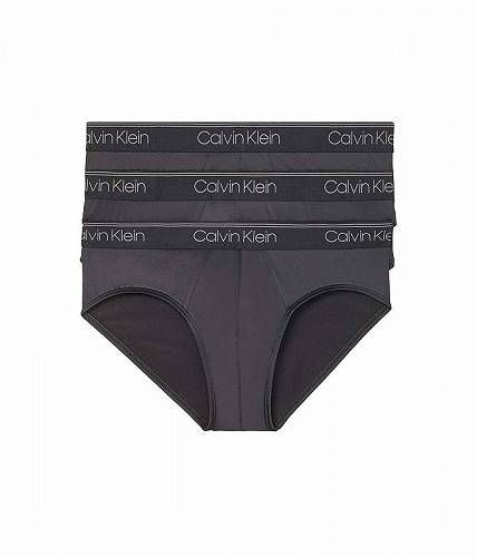 送料無料 カルバンクライン Calvin Klein Underwear メンズ 男性用 ファッション 下着 Micro Stretch Multipack Brief - Black
