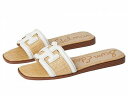 送料無料 サムエデルマン Sam Edelman レディース 女性用 シューズ 靴 サンダル Irina - Bright White/Bleached Beechwoo