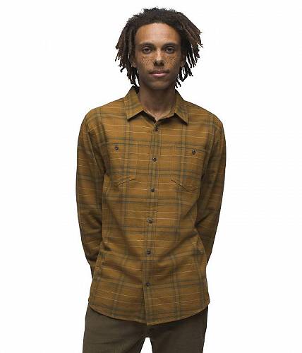  vi Prana Y jp t@bV {^Vc Dolberg Flannel Shirt Standard Fit - Antique Bronze