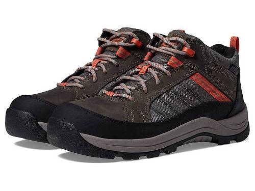 送料無料 ダナー Danner レディース 女性用 シューズ 靴 ブーツ ワークブーツ Riverside 4.5" ST - Gray/Orange