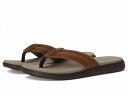 送料無料 ジョーンストンアンドマーフィー Johnston & Murphy メンズ 男性用 シューズ 靴 サンダル Upton Flip Flop - Bro...