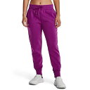  A_[A[}[ Under Armour fB[X p t@bV pc Y{ Rival Fleece Joggers - Mystic Magenta/White